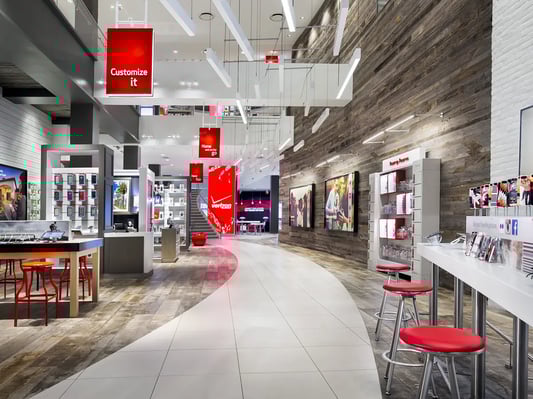Verizon store using OR solutions